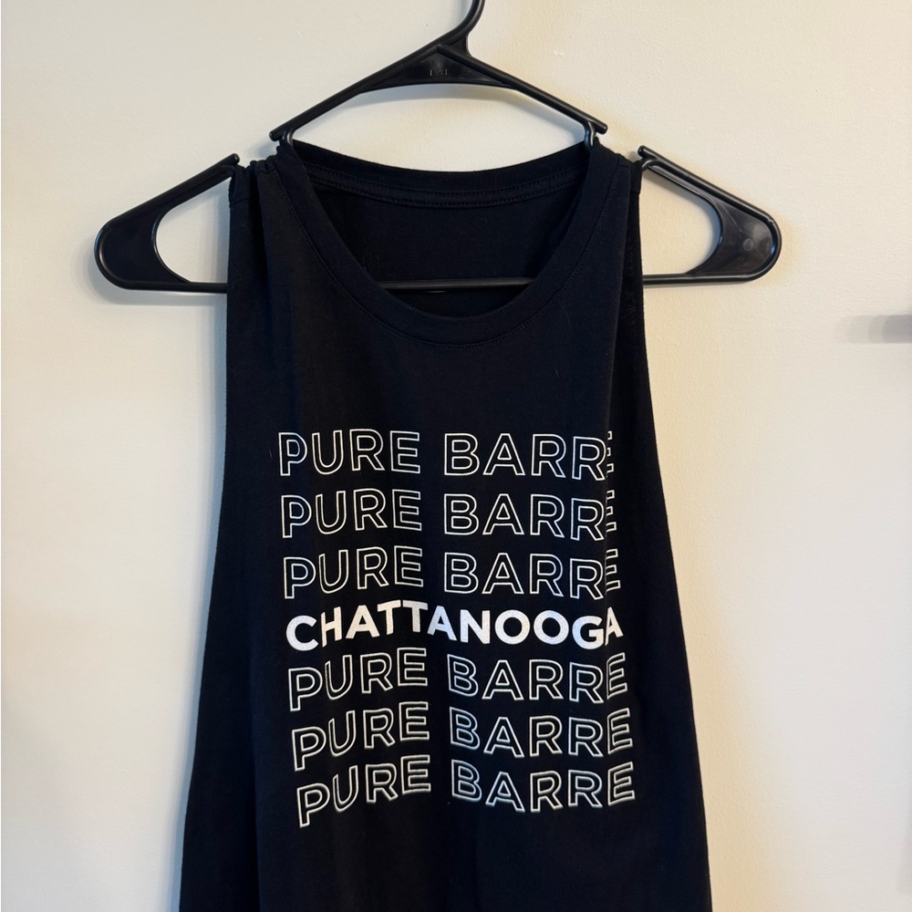 Pure Barre Black Tank Top